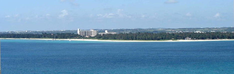 宮古島の風景　前浜ビーチ